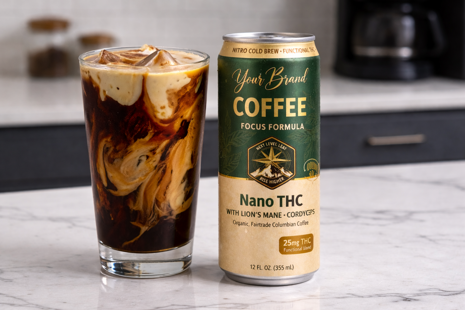 Nootropic coffee focus 4-pack image