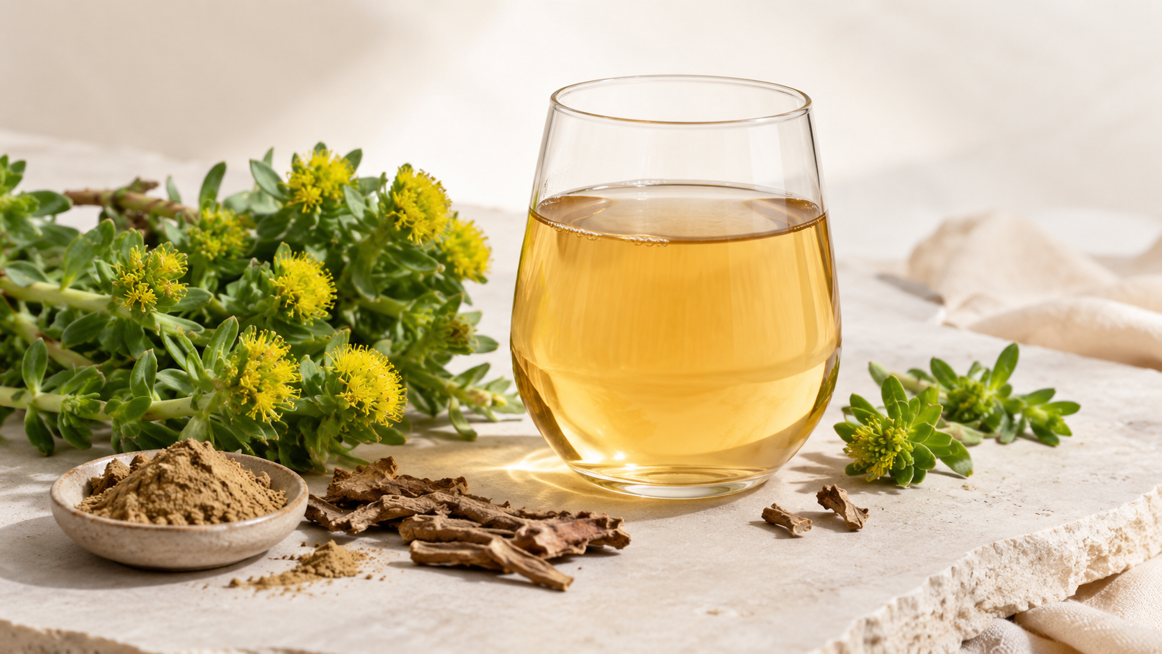 rhodiola ingredient artwork for functional THC beverage formulation planning