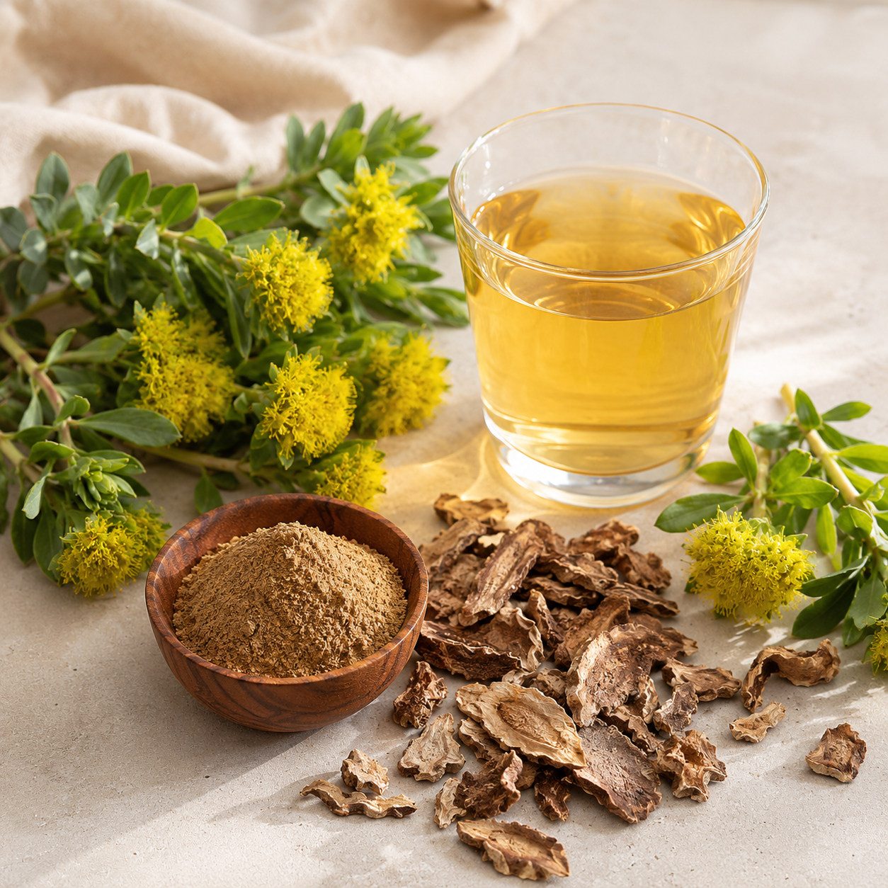 rhodiola root, flowering plant, and functional beverage ingredients for beverage planning