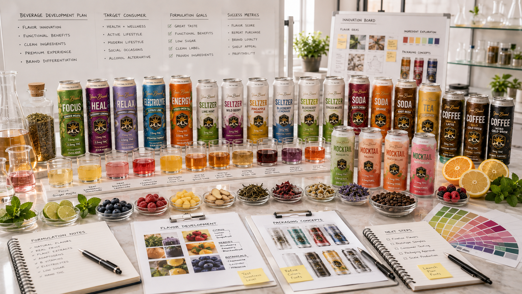thc beverage manufacturer planning and infused beverage manufacturing