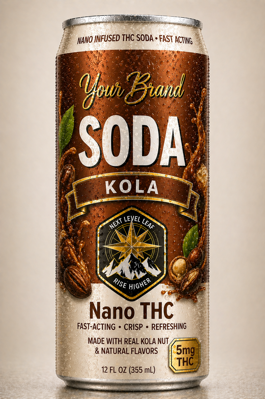 Kola THC soda single can